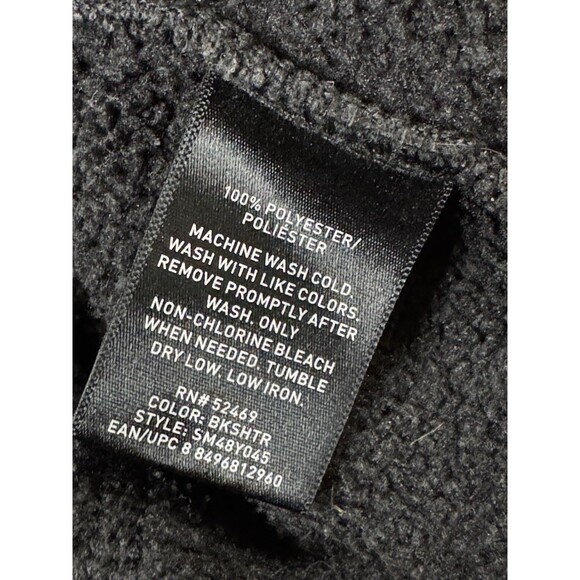 SWISSTECH Full Zip Sweater Jacket Black Heather Zipper Pockets Large Cozy Casual - Picture 6 of 10